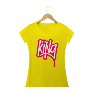 Nome do produto Camiseta feminina básica - King