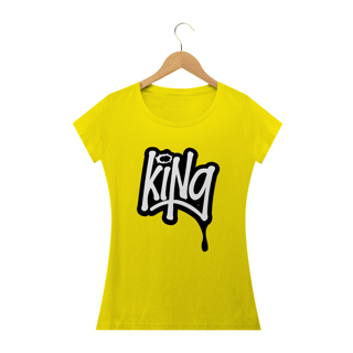 Nome do produto Camiseta feminina básica - King