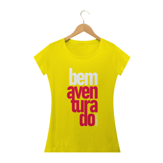 Nome do produto Camiseta feminina básica - Bem aventurado