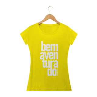 Nome do produto Camiseta feminina básica - Bem aventurado
