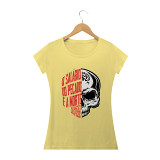Nome do produto Camiseta Bl estonada - Caveira Rm 6:23