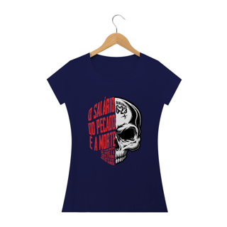 Nome do produto Camiseta Bl - Caveira - Rm6:23