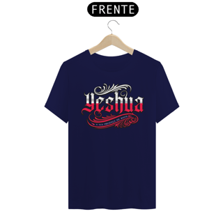 Nome do produto Camiseta masculina básica - Yeshua 3 - arte vermelha