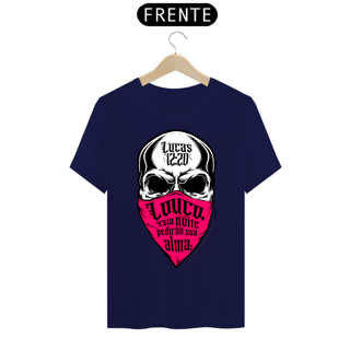 Nome do produto Camiseta masculina básica - Lucas 12:20