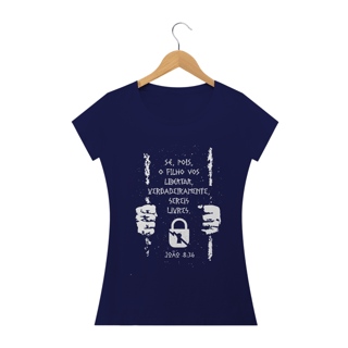 Nome do produto Camiseta feminina básica - Se pois o filho..