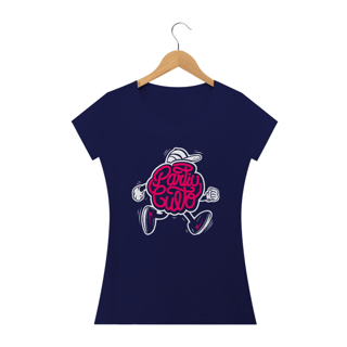 Nome do produto Camiseta feminina básica - Partiu culto