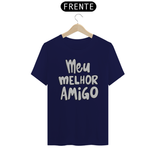 Nome do produto Camiseta masculina básica - dia dos pais - meu melhor amigo - arte cinza