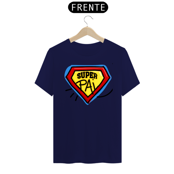 Camiseta masculina básica - dia dos pais - auper pai