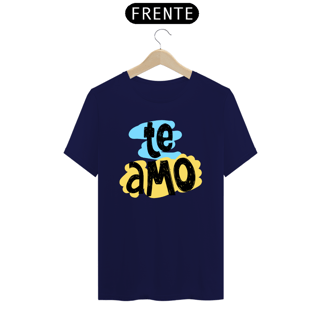 Nome do produto Camiseta masculina básica - dia dos pais - te amo