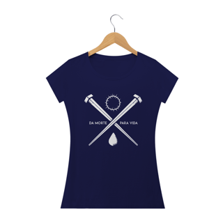 Nome do produto Camiseta feminina básica - Da morte para vida