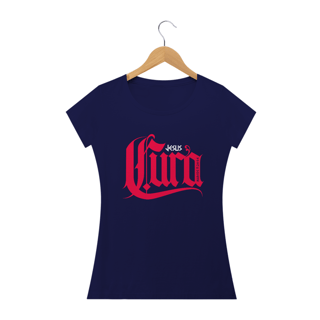 Nome do produto Camiseta feminina básica - Cura