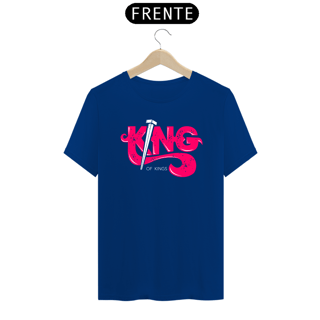 Nome do produto Camiseta masculina básica - King - arte vermelha