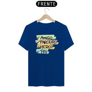 Nome do produto Camiseta masculina básica - dia dos pais - amigo, parceiro