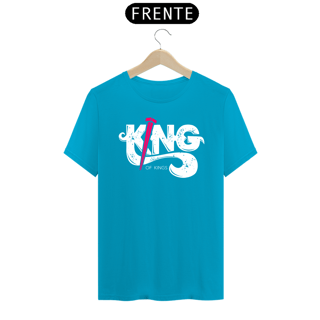 Nome do produto Camiseta masculina básica - King - arte branca