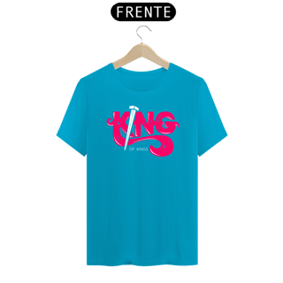 Nome do produto Camiseta masculina básica - King - arte vermelha