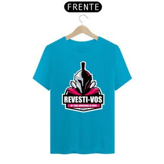 Nome do produto Camiseta masculina básica - Revesti-vos de toda armadura