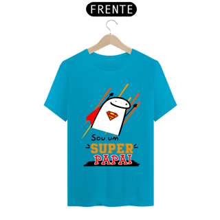 Nome do produto Camiseta masculina básica - flork dia dos pais - super pai