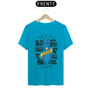 Nome do produto Camiseta masculina básica - dia dos pais - feliz dia dos pais - arte letra preta