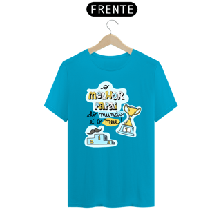 Nome do produto Camiseta masculina básica - dia dos pais - o melhor pai do mundo