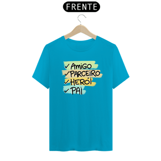 Nome do produto Camiseta masculina básica - dia dos pais - amigo, parceiro