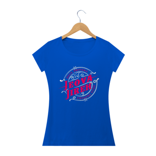 Nome do produto Camiseta feminina básica - Deus provera
