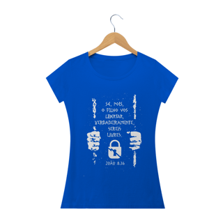 Nome do produto Camiseta feminina básica - Se pois o filho..