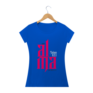 Nome do produto Camiseta feminina básica - Alma