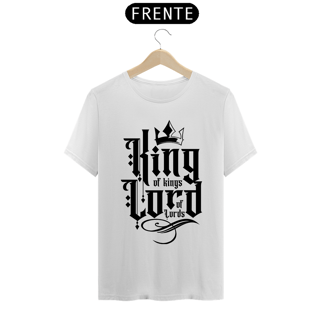 Camiseta masculina básica - King of king