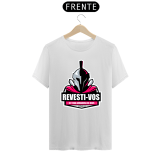 Nome do produto Camiseta masculina básica - Revesti-vos de toda armadura
