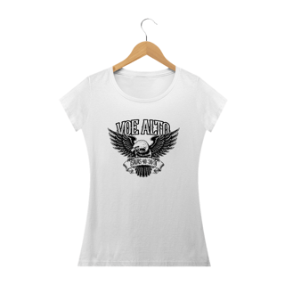 Nome do produto Camiseta feminina básica - Voe alto