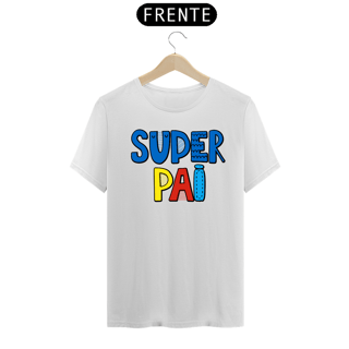Nome do produto Camiseta masculina básica - dia dos pais - super pai