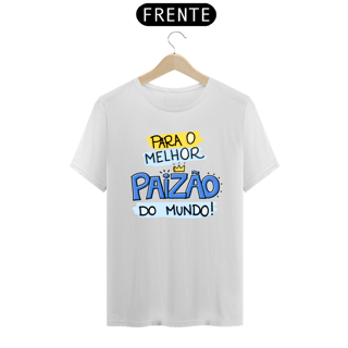Nome do produto Camiseta masculina básica - dia dos pais - para o melhor paizão do mundo