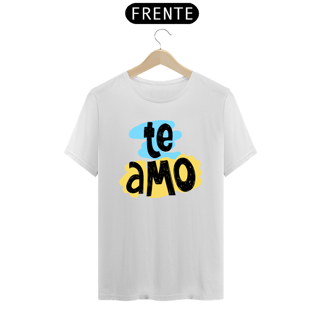 Nome do produto Camiseta masculina básica - dia dos pais - te amo