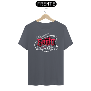 Nome do produto Camiseta masculina básica - Santo - arte vermelha