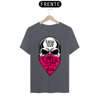 Nome do produto Camiseta masculina básica - Lucas 12:20