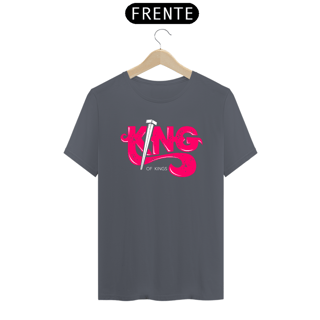 Nome do produto Camiseta masculina básica - King - arte vermelha
