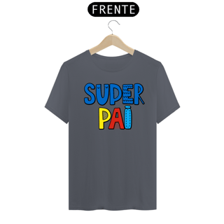 Nome do produto Camiseta masculina básica - dia dos pais - super pai