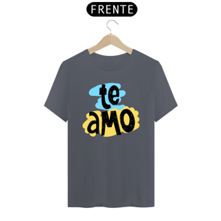 Nome do produto Camiseta masculina básica - dia dos pais - te amo