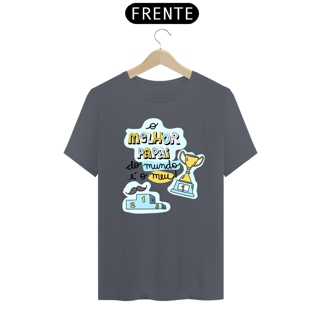 Nome do produto Camiseta masculina básica - dia dos pais - o melhor pai do mundo
