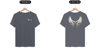 Nome do produto Camiseta masculina básica - verdades - asa nas costas