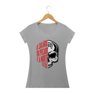 Nome do produto Camiseta Bl - Caveira - Rm6:23