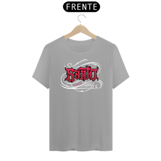 Nome do produto Camiseta masculina básica - Santo - arte vermelha
