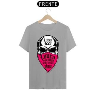 Nome do produto Camiseta masculina básica - Lucas 12:20