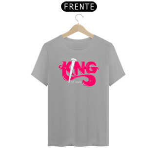 Nome do produto Camiseta masculina básica - King - arte vermelha
