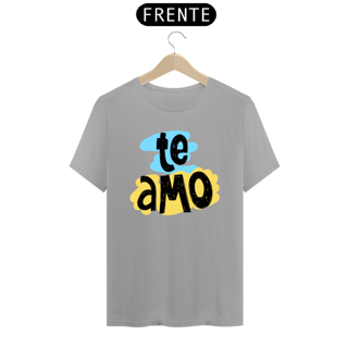 Nome do produto Camiseta masculina básica - dia dos pais - te amo