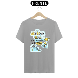 Nome do produto Camiseta masculina básica - dia dos pais - o melhor pai do mundo
