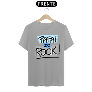 Nome do produto Camiseta masculina básica - dia dos pais - papai do rock
