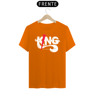 Nome do produto Camiseta masculina básica - King - arte branca