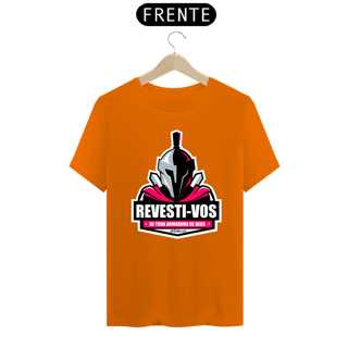 Nome do produto Camiseta masculina básica - Revesti-vos de toda armadura