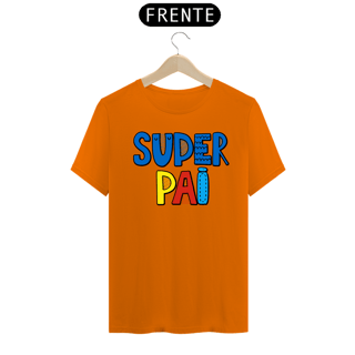 Nome do produto Camiseta masculina básica - dia dos pais - super pai